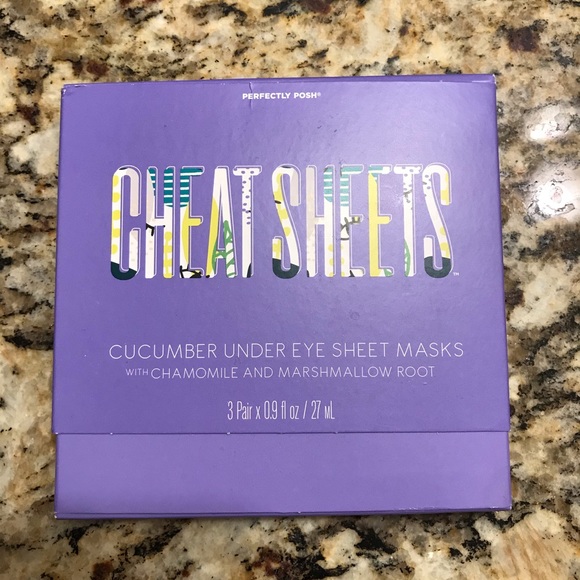 Perfectly Posh Makeup Perfectly Posh Cheat Sheets Under Eye Sheet